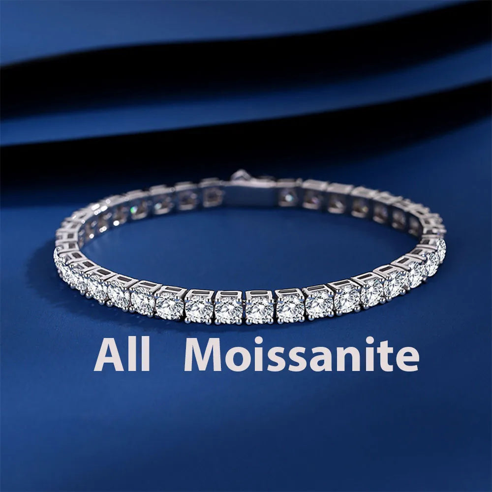 Timeless Moissanite Tennis BraceletTM