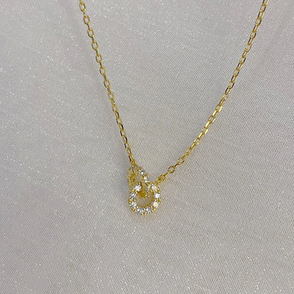 Elegant Zircon Double Circle Choker™