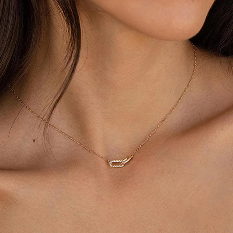 Elegant Zircon Double Circle Choker™