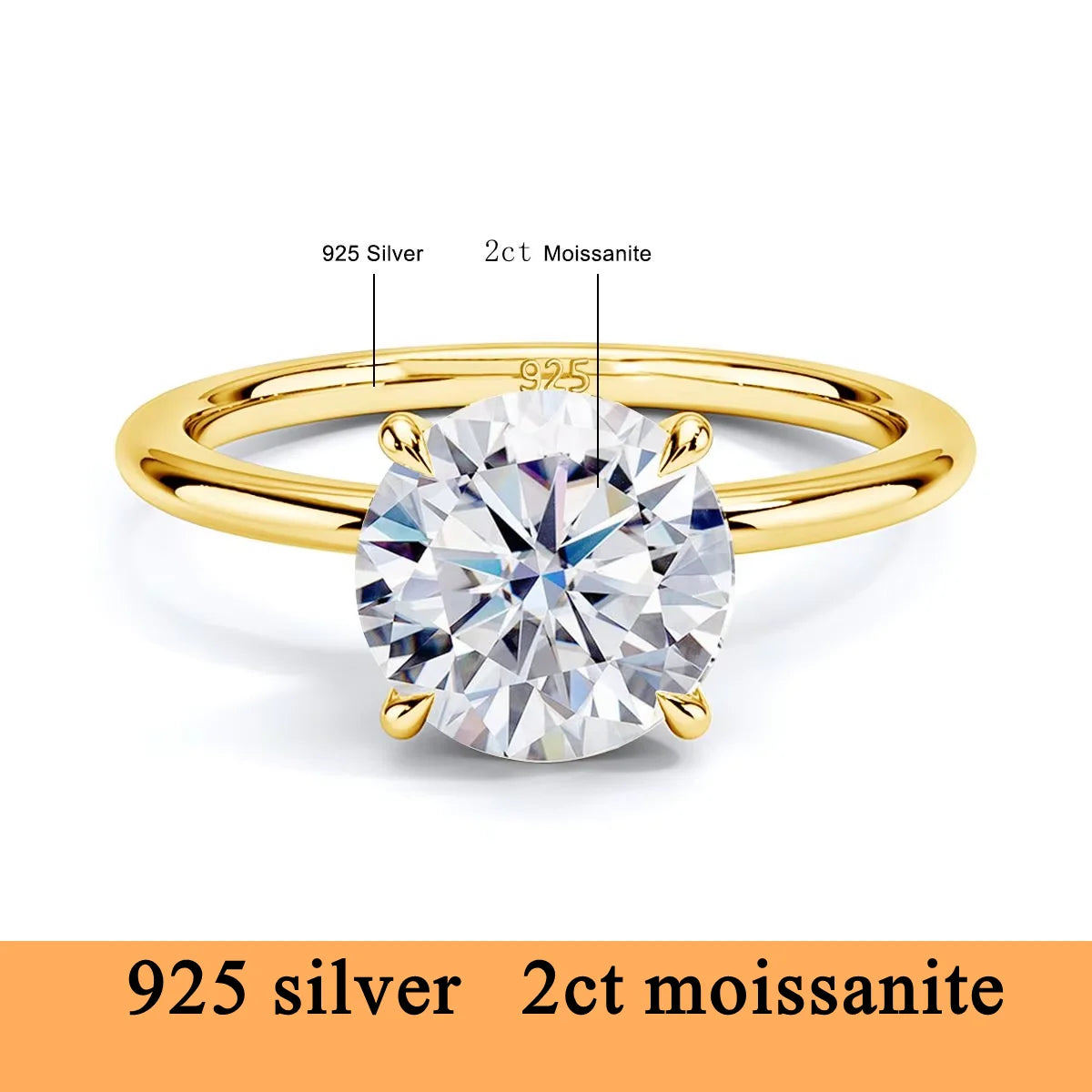 Eternal Elegance Moissanite Ring™