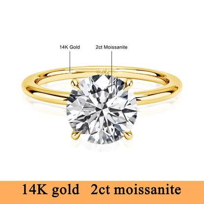 Eternal Elegance Moissanite Ring™