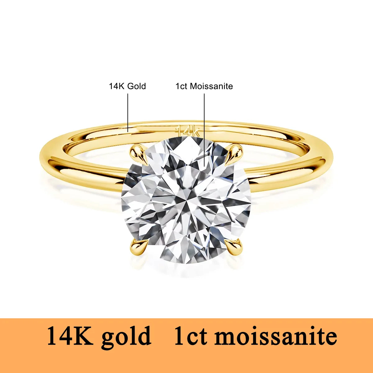 Eternal Elegance Moissanite Ring™