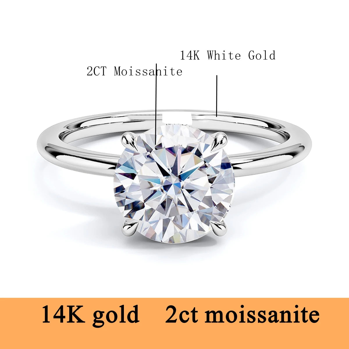 Eternal Elegance Moissanite Ring™