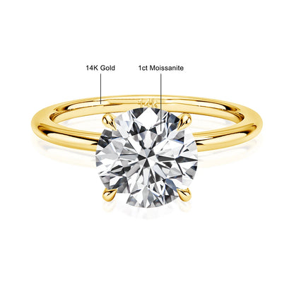 Eternal Elegance Moissanite Ring™