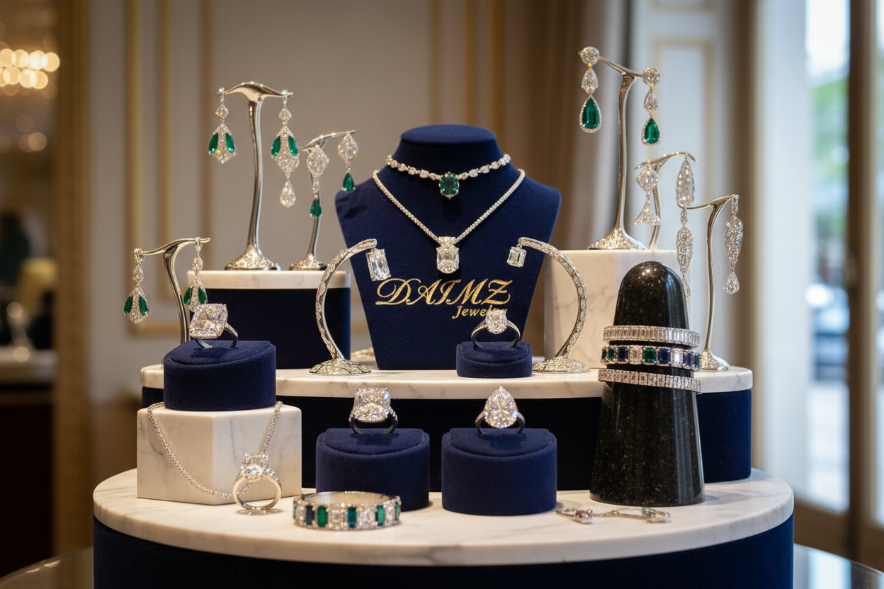 Daimz Jewelry brand and jewelry around it